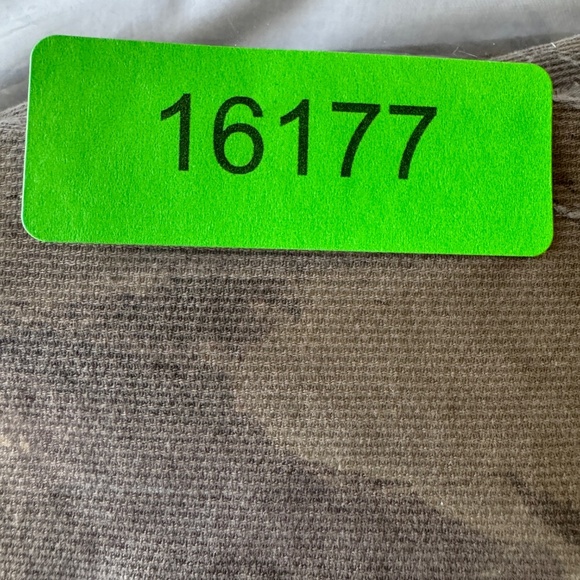 Vintage Union Bay Low Rise Corduroy Cargo Pants Beige/Tan 7 Flap Pockets Y2K 90s - Picture 16 of 16